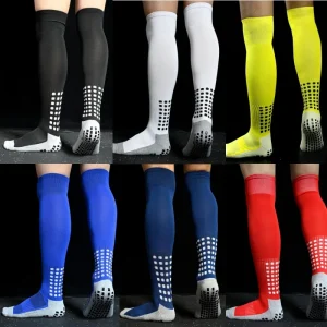 New Long Football Socks Silicone Suction Cup Grip Anti Slip Soccer Socks Sports Men Women Baseball Rugby Socks