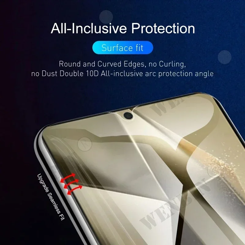 5 Pcs Full Cover Hydrogel Film For Samsung S25 S24 S23 Ultra Plus S24 FE Galaxy A56 A55 A36 A35 A16 A15 Screen Protector - Image 3