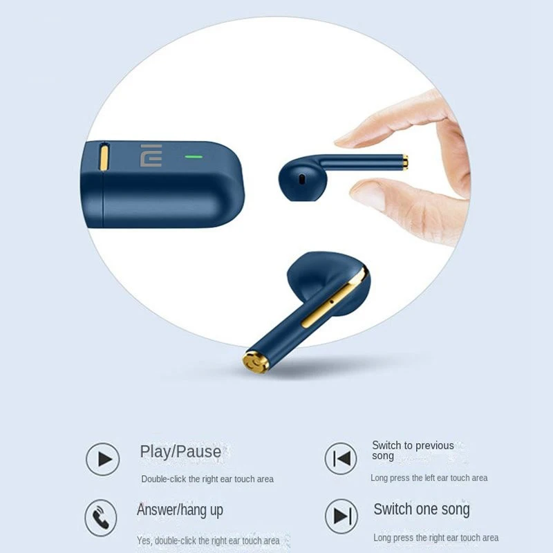 XIAOMI Headset Wireless Earphones Bluetooth Headphones True Stereo Sport Game TWS Earbuds In Ear With Mic Touch - Image 6