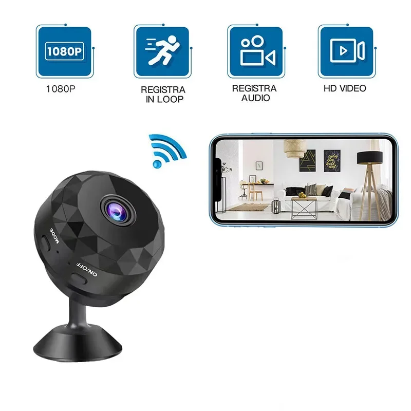 A9 Mini IP Camera 1080p HD Wireless Micro Camcorders Night Version Voice Video Security Surveillance Wifi Cameras Smart Home - Image 3