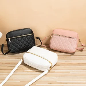 Ladies With High-end And Exquisite Bags New Women’s Summer Handbag 2024 Versatile Foreign Trade Crossbody Small Square Bags