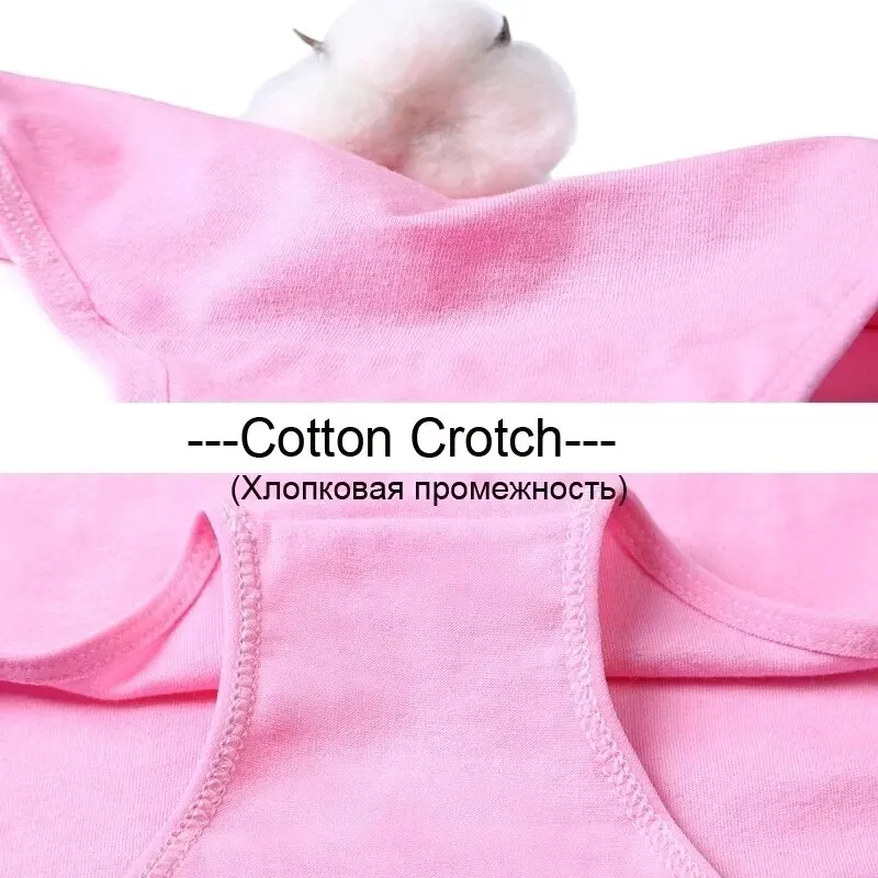 7Pcs Panties for Women Cotton Underwear Plus Size Sexy Briefs Girls Breathable Soft Lingerie Female Cute Solid Color Underpants - Image 5