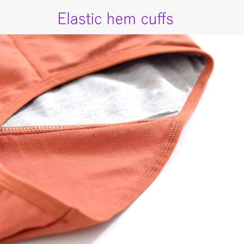 Panties for Menstruation Cotton Menstrual Panties High Waist Period Underwear Culotte Menstruelle Leak Proof Bragas Menstruales - Image 6