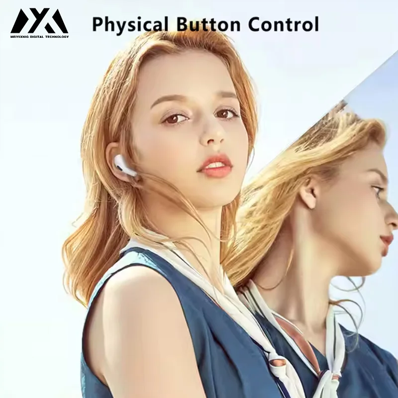 PRO2-Wireless headphones with noise cancellation, in-ear type, equipped with a charging case, high-fidelity stereo sound. - Image 2