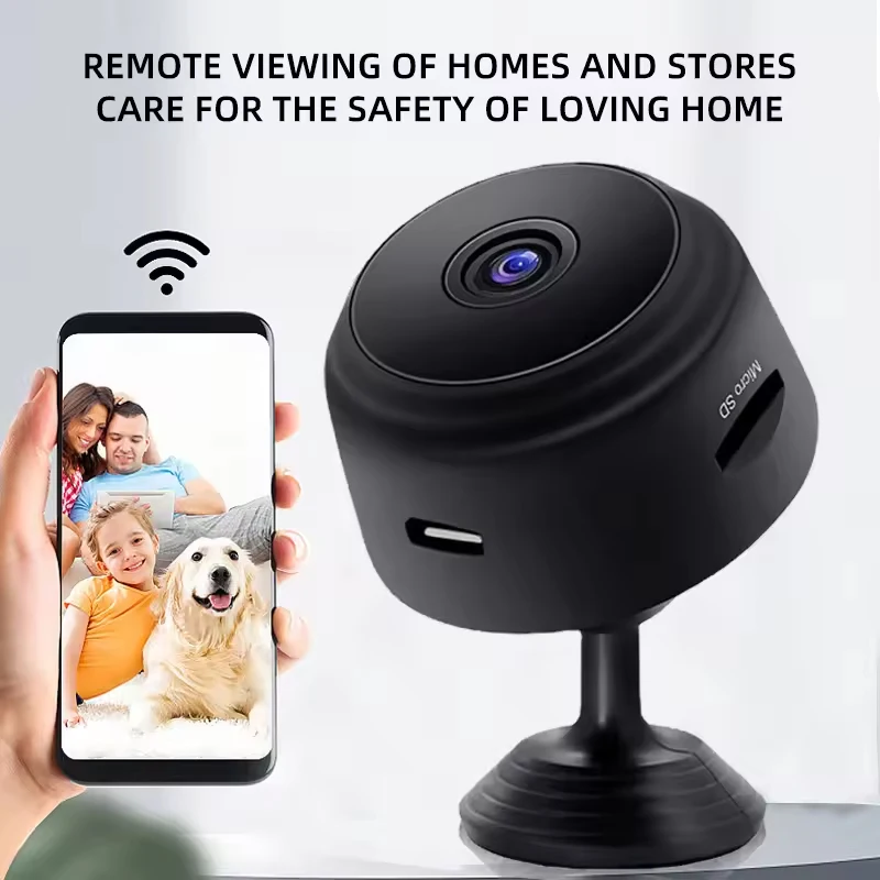 A9 HD Wifi Smart Monitor Surveillance Cameras Sensor Camcorder Web Video Home Safety Wireless Security - Image 3