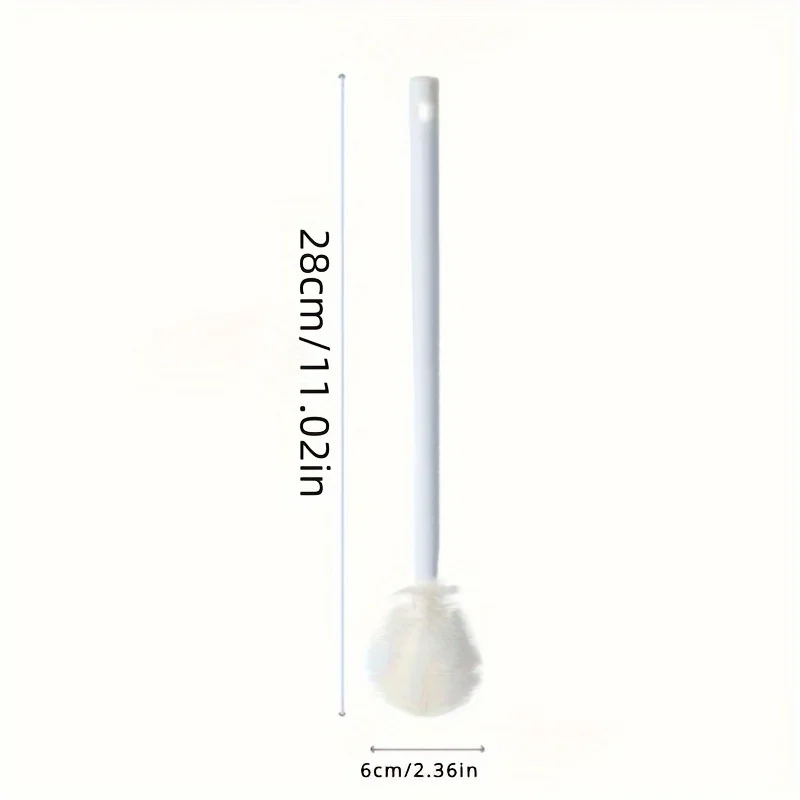 Foldable 360 degree comprehensive cleaning silicone brush with long handle design, reusable for bottles and cups - Image 4