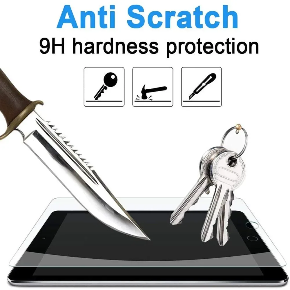 2 Pieces HD Scratch Proof Screen Protector Tempered Glass For Lenovo Tab M11 11-inch 2024 Tablet Protective Film Free Bubbles - Image 3