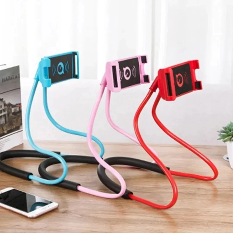 Lazy Neck Mobile Phone Holder Flexible Neck Lazy Necklace Tablet Holder Stand For Cellphone Tablets for iPhone Huawei Xiaomi - Image 2