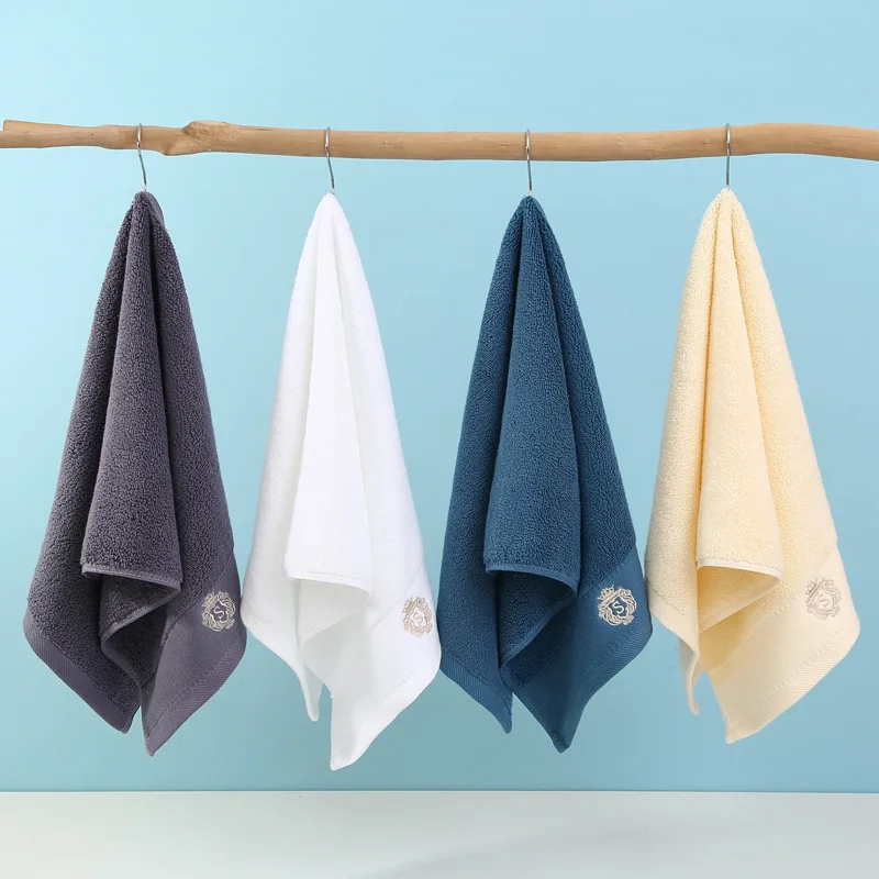 1/5/10PCS Cream Bathroom Cotton Towel 35x75cm 70x140cm Hand Face Big Bath Towel Soft Gift Absorbent Sport Absorbent Towel 수건 세트 - Image 3