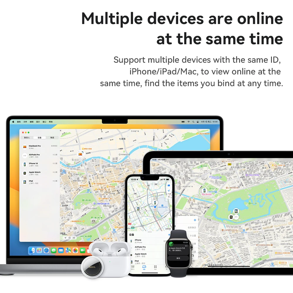 E91 Airtag Bluetooth GPS Smart Trackers Finder intelligent positioning Pet Dog Car key Wallet anti-lost device Find my - Image 2
