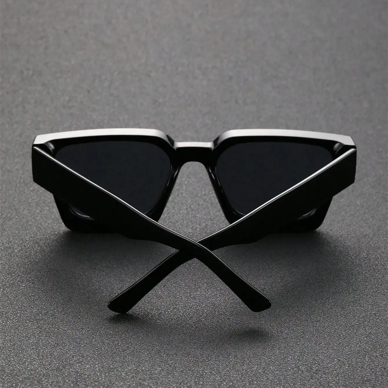 Retro Black Millionaire Shades Luxury Sunglasses 2025 For Men Designer Famous Brand Square Sun Glasses Man Women Sunglass - Image 6