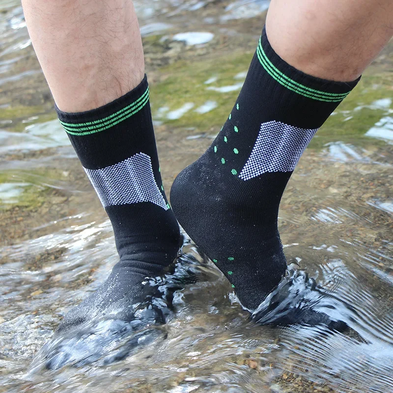 Waterproof Socks Breathable Outdoor Waterproof Hiking Wading Camping Winter Skiing Sock Riding Snow Warm Waterproof Socks - Image 5