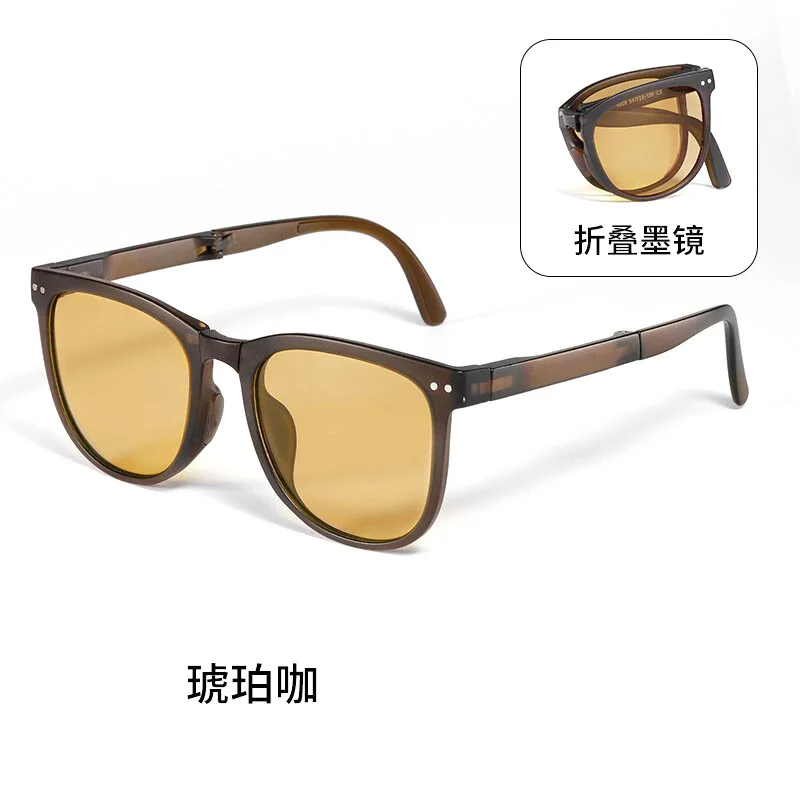 Folding sunglasses, portable, ultra light sun protection, UV protection, sunglasses for both men and women - Image 6