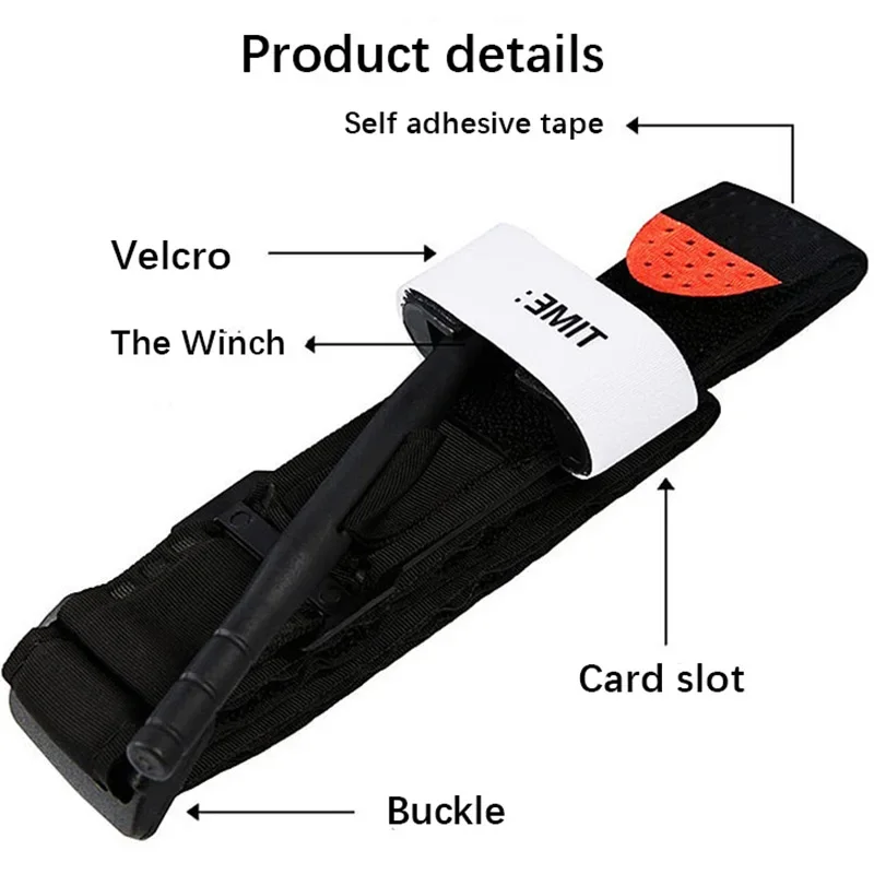 Tourniquet first aid kit security protection camping equipment emergency treatment Tactical Military First Aid Kit outfit - Image 2