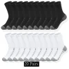 10/20/30 Pairs Men’s Classic Crew Socks Unisex Sports Socks for Men Running Basketball Anti-slip Outdoor Breathable Man Socks
