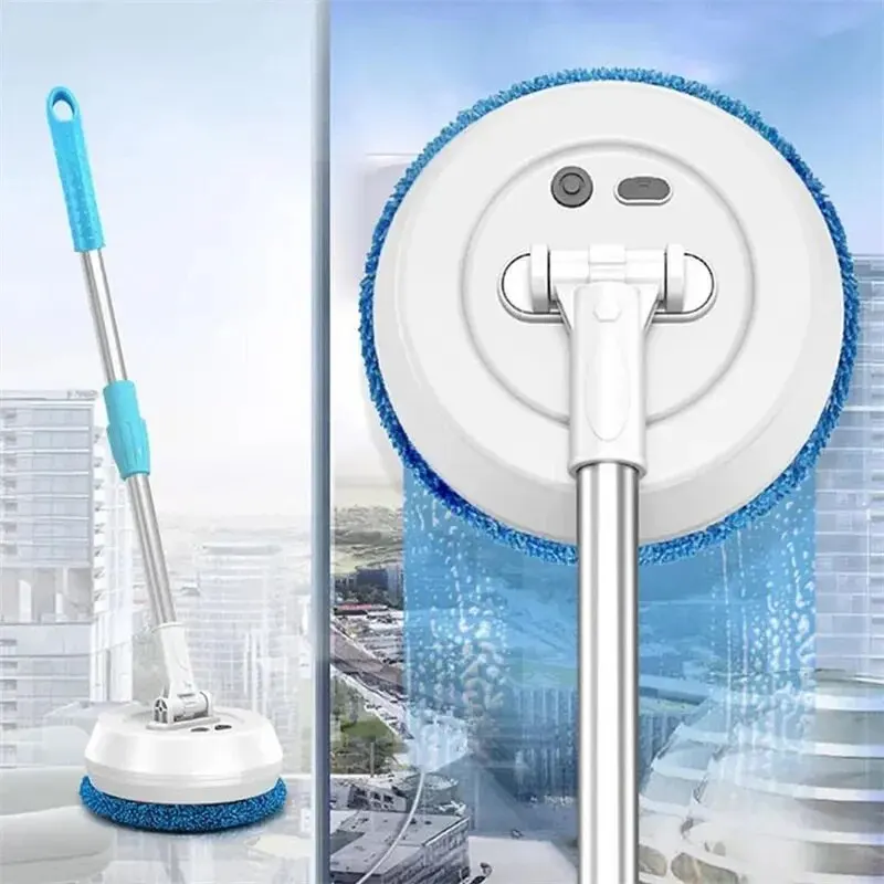 Wireless Electric Spin Mop Cleaning Machine Automatic 2 in 1 Wet & Dry Home Cleaner Car Glass Ceiling Door Windows Floor Cleaner - Image 4