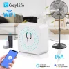 WiFi Smart Switch 16A/20A Timer Circuit Breaker 2-Way Control Yandex Alice Alexa Google Home APP Voice Control Automation Relay
