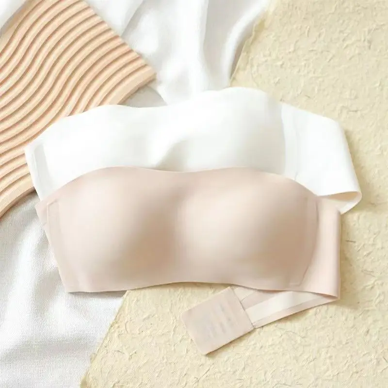 Sexy Seamless Tube Top Bra Invisible strapless Bras Women Underwear thin Non slip Push up Bralette Wireless Female Lingerie - Image 2