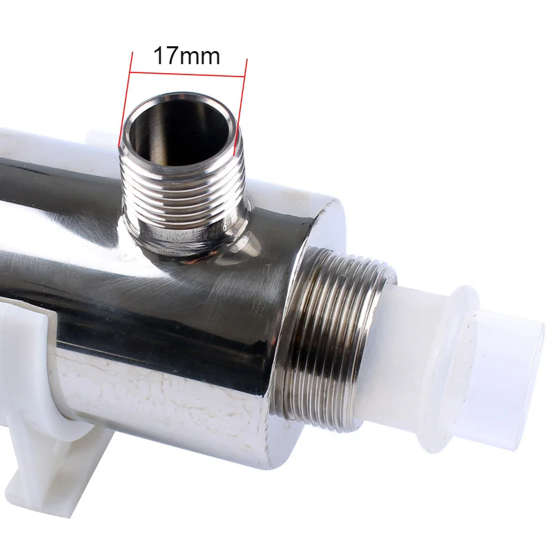110V 220V Stainless Steel UV Water Sterilizer Ultraviolet Tube Lamp Direct Drink Disinfection Filter Aquarium Fish Tank Purifier - Image 5