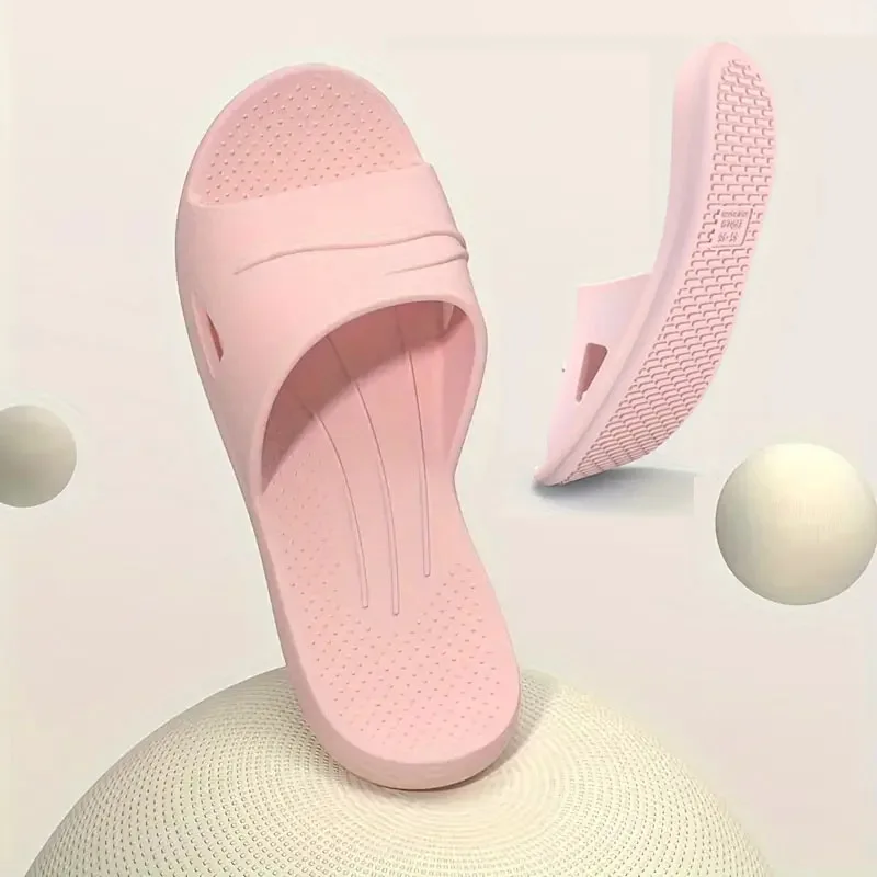 2024 New Foldable EVA House Slippers Portable Hotel Travel Slipper Bathroom Non-Slip Slides Home Indoor Flat Shoes for Men Womem - Image 3