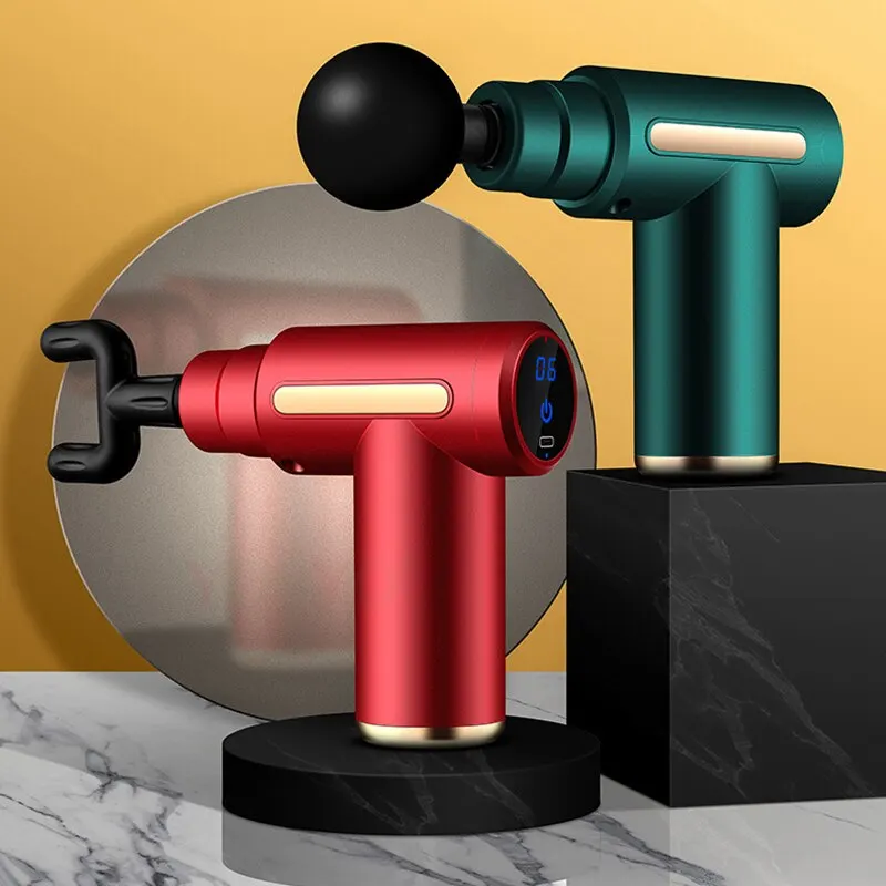 Mini Muscle Massage Gun Protable Body Massager Deep Handheld Percussion Massager For Body Back And Neck Leg - Image 4