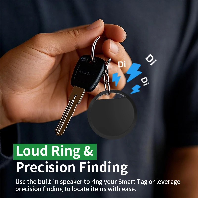 Bluetooth GPS Tracker for Android Phones Work With Google Find Hub App Key Finder Pet Smart Tag for Xiaomi Samsung Pixel OnePlus - Image 3
