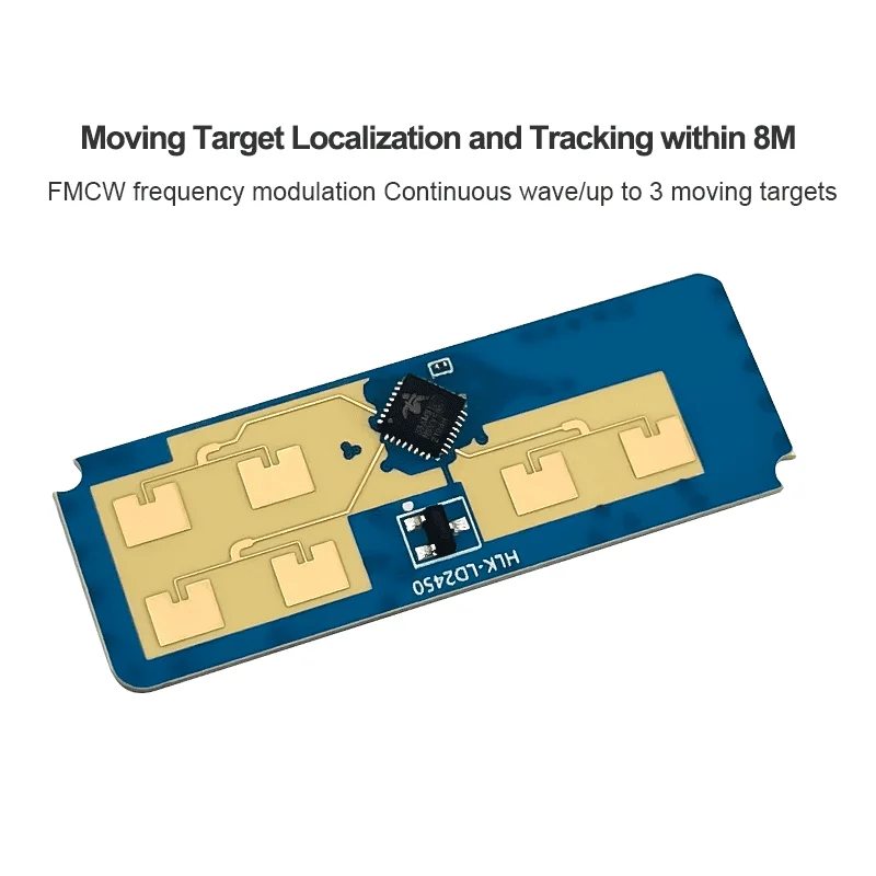 24G HLK-LD2450 MM Wave Human Body Motion Tracking Trajectory Radar Sensor Module LD2450 Sensing Distance 8M Smart Home - Image 6