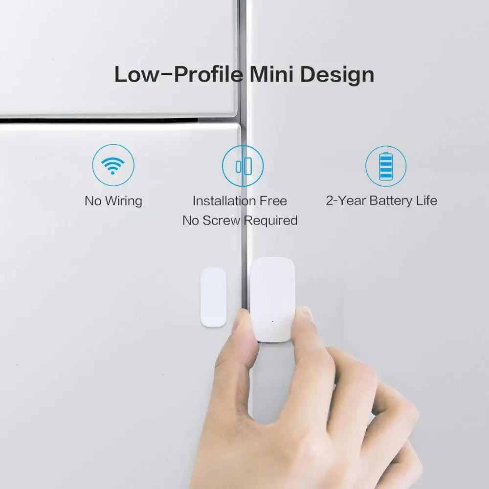 Aqara Door Window Sensor Zigbee Wireless Connection Alarm Smart Mini Door Sensor Work With Aqara Gateway Mi Home HomeKit APP - Image 4