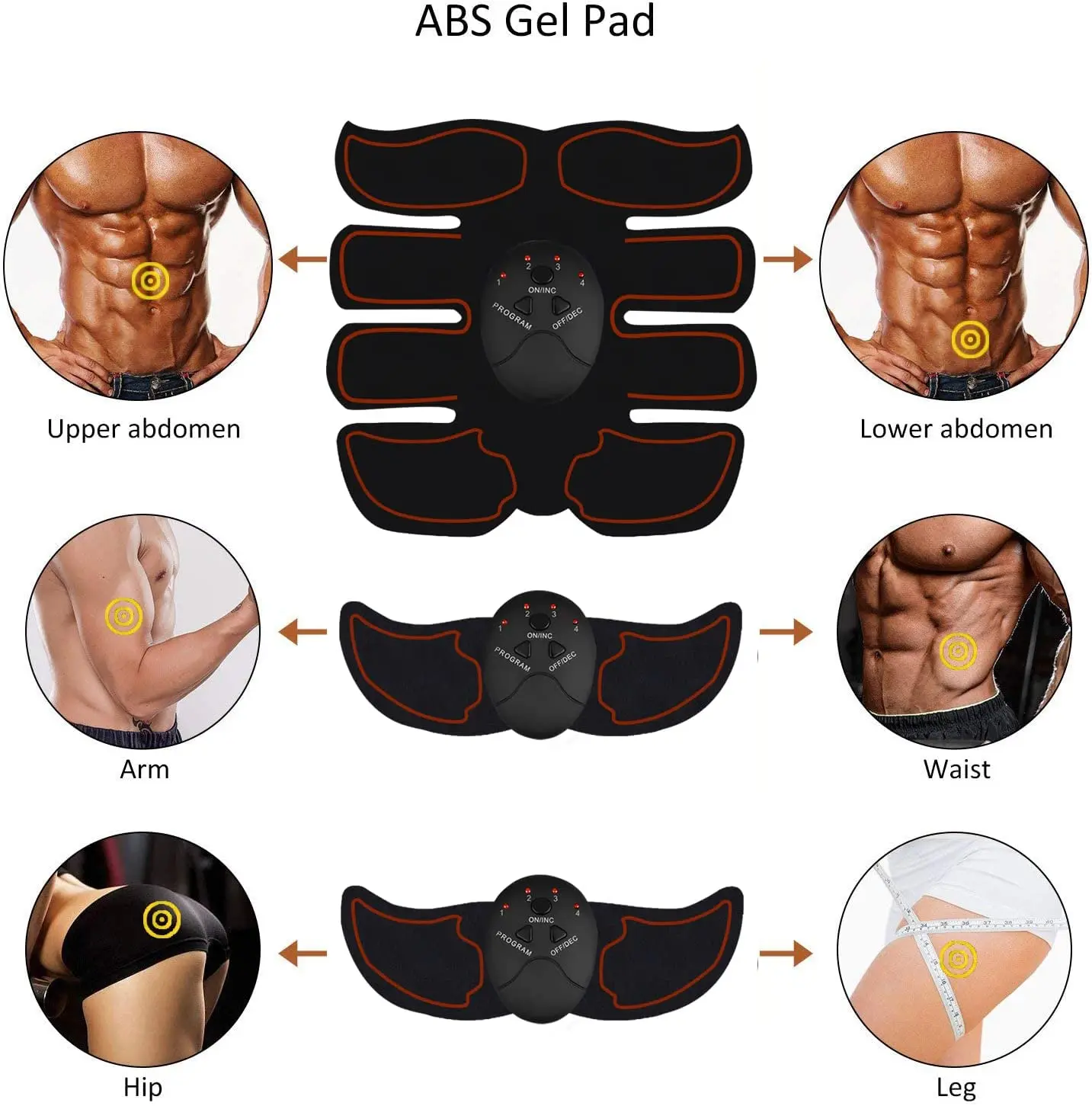 Electric Body Shaping Device Wireless Body Massager Hip Training Lifting Fitness and Slimming Massager with Multiple Choices - Image 3