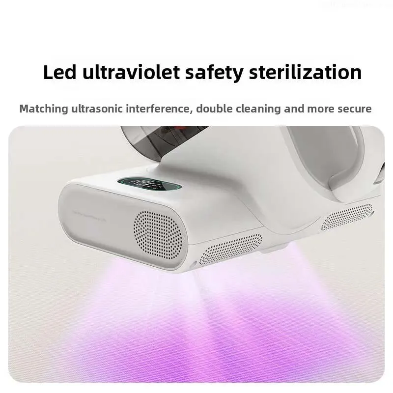 XIAOMI MIJIA mite removal brush 2 pro household quilt UV Sterilization LED Screen Display Handheld Dust Removal Vacuum Cleaner - Image 5