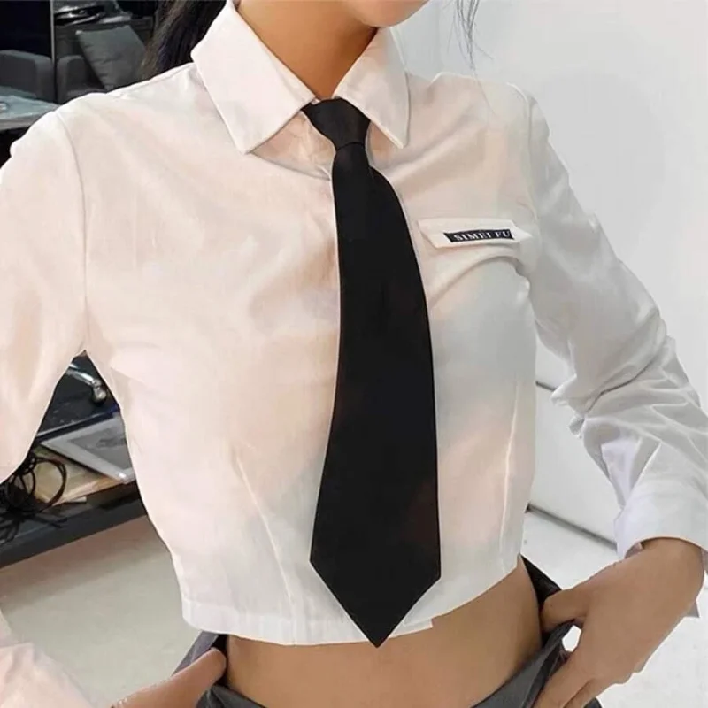 Unisex Black Simple Clip on Tie Security Tie Uniform Shirt Suit Neckties Steward Matte Funeral Lazy Neck Ties Students - Image 2