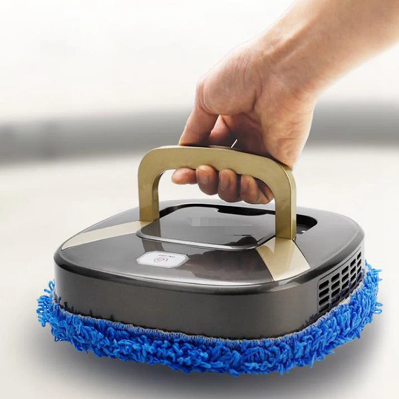 Smart Mopping Robot, Auto - Rotating Wet & Dry Mop, Hidden Handle & Low - Noise, Home/Pet/Lazy Cleaning Helper Electric Mop - Image 2