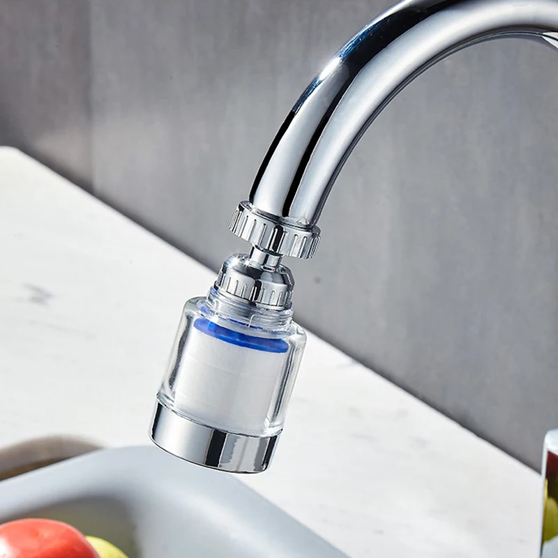 360°Rotating Faucet Filter Kitchen Element Faucet Water Purifier Filter Shower Remove Chlorine Heavy Metal Filtered Purification - Image 3