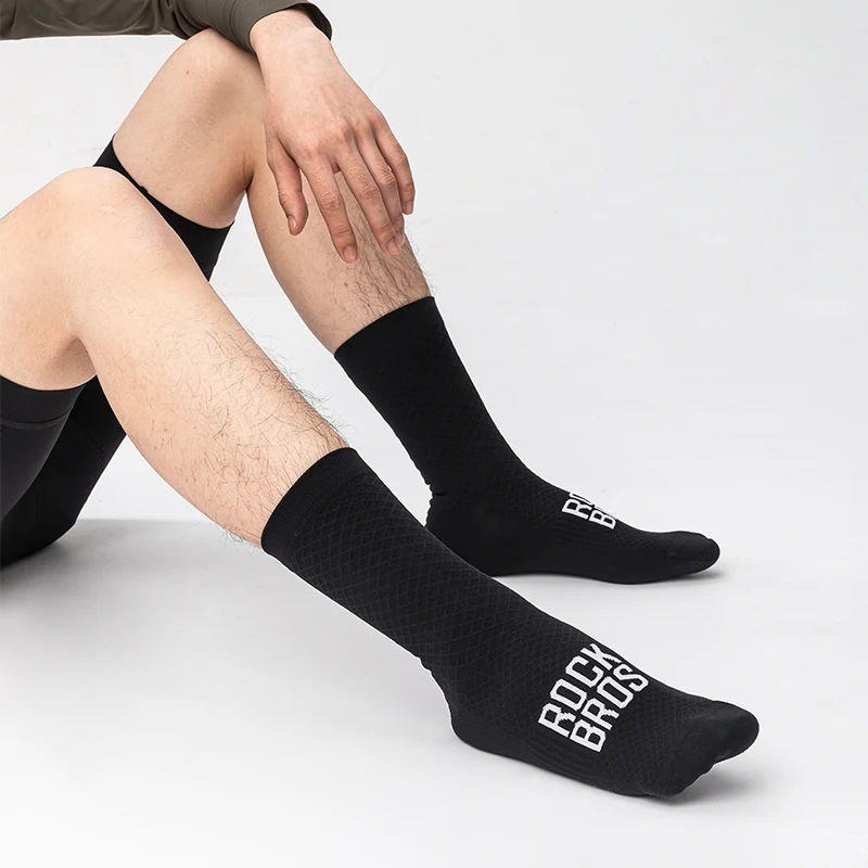 ROCKBROS Cycling Socks Soothing Sport Socks Shock Absorbing Bike Socks Breathable Fabric High Elastic Outdoor Socks A pair - Image 6