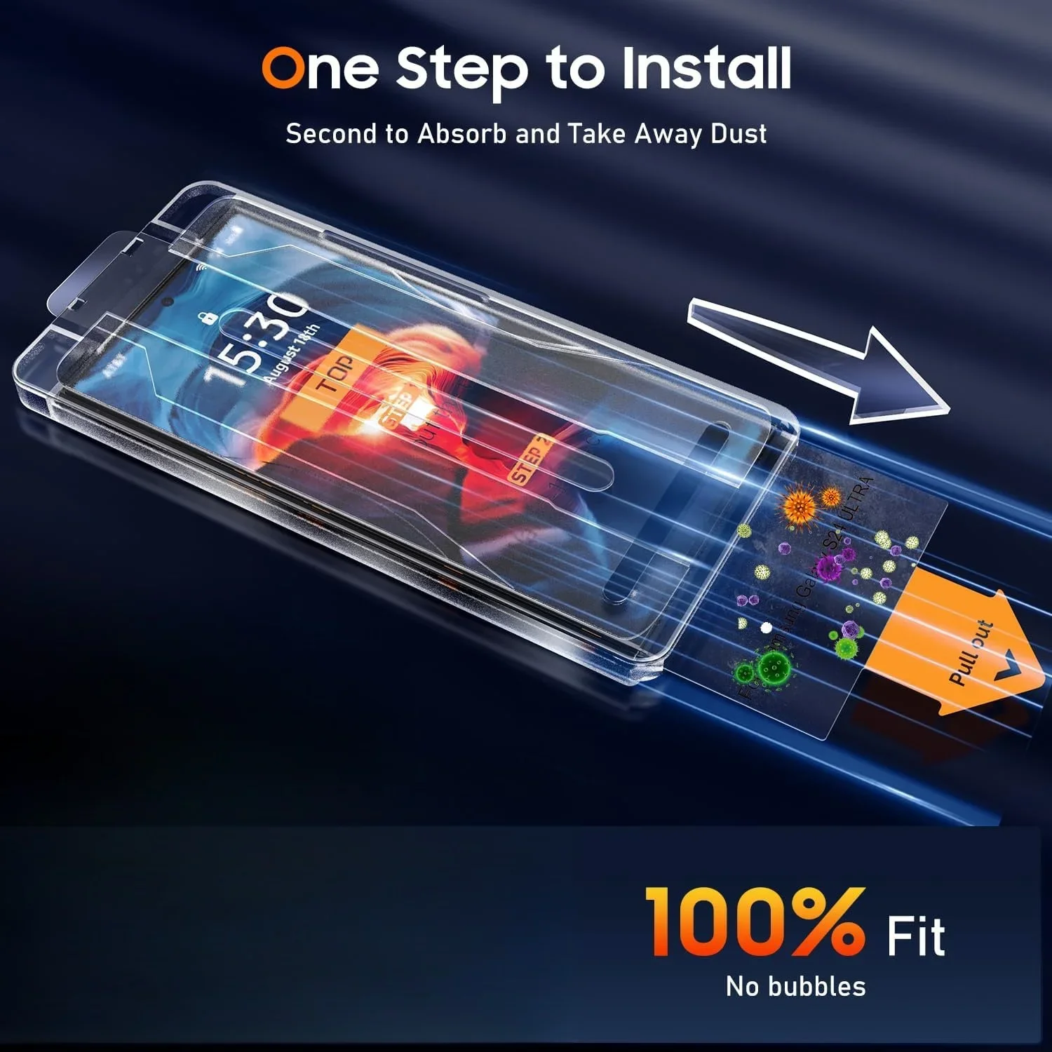 2-5Pcs For Samsung Galaxy S25 S24 Ultra S23 S22 S21 Plus A36 A25 A15 A35 A26 A16 A54 A55 A56 5G Screen Protector Tempered Glass - Image 2