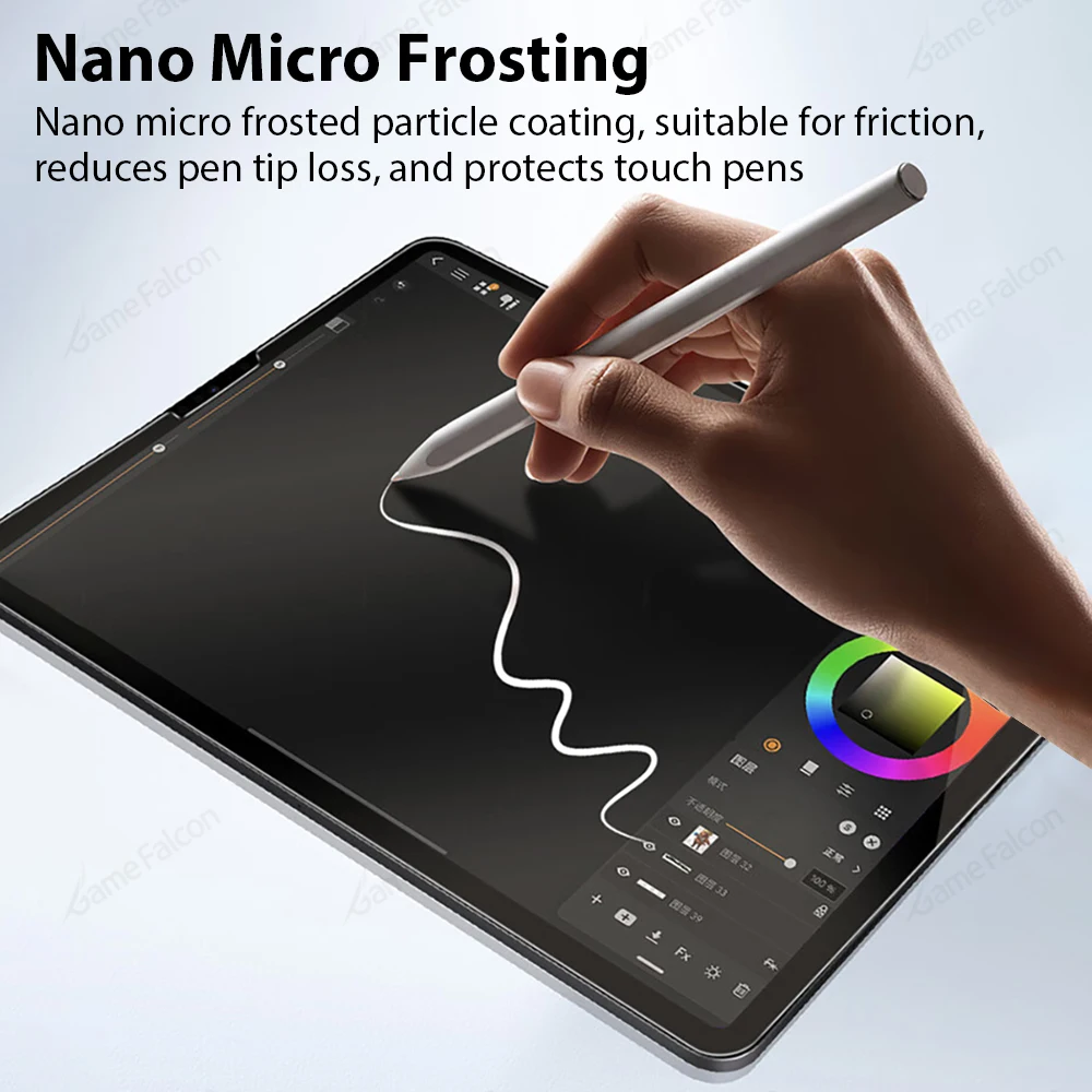 Like Paper Film Screen Protector For Ipad Pro 13 12.9 11 2025 M4 Air 4 5 3 10th 9th 8th 7th Generation Mini 6 7Matte Film Writer - Image 3