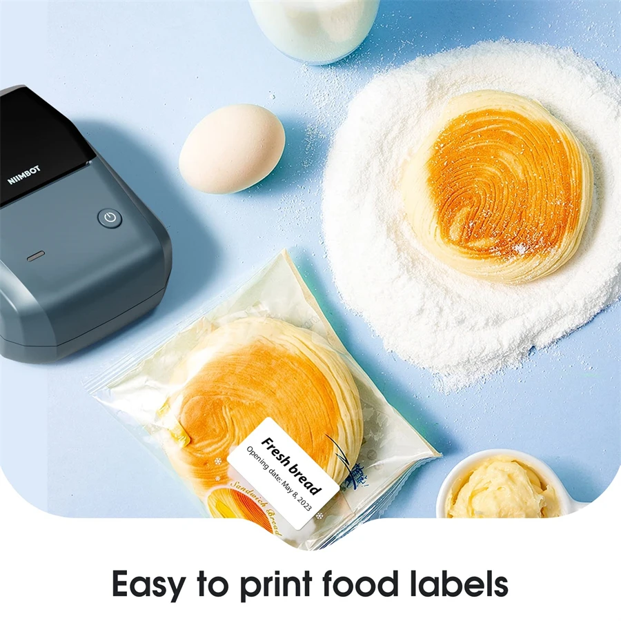 Niimbot B1 Mini Portable Thermal Printer Self-Adhesive Sticker Label Maker Pocket Printer Labeling Machine Bluetooth Niimbot B1 - Image 2