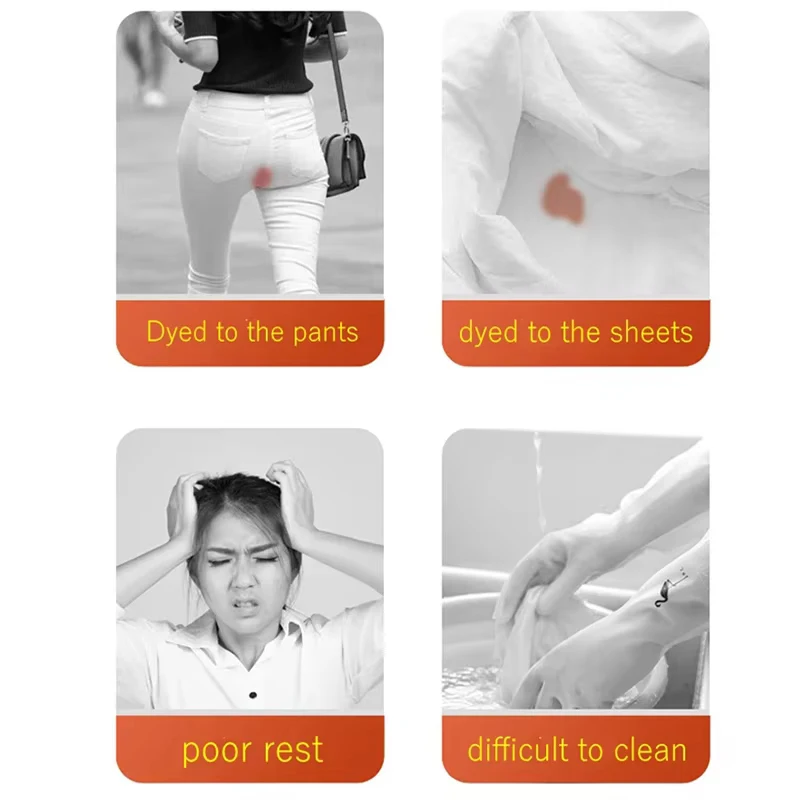 Panties for Menstruation Cotton Menstrual Panties High Waist Period Underwear Culotte Menstruelle Leak Proof Bragas Menstruales - Image 3