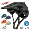 BATFOX Bike Helmet men’s bicycle helmet MTB casco bicicleta Mountain bike casco ciclismo hombre Matte black cycling helmets