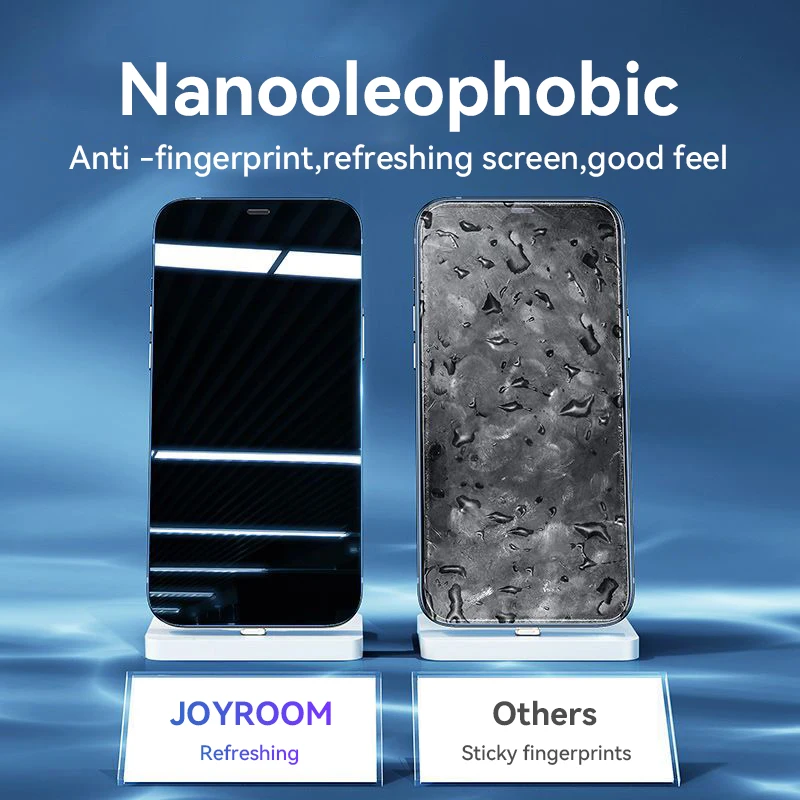 Joyroom 1/2/3pcs HD Glass Screen Protector for iPhone 16 15 14 13 12 11 Pro Max Full Screen Tempered Glass Protection for iPhone - Image 5