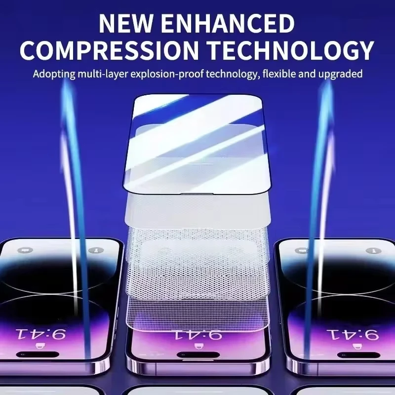 8K Dust Free Glass For Samsung Galaxy S24 FE S23 S25 Ultra A56 Screen Protector for A16 A55 5g A54 A06 A36 A25 A53 A26 S20 FE - Image 3