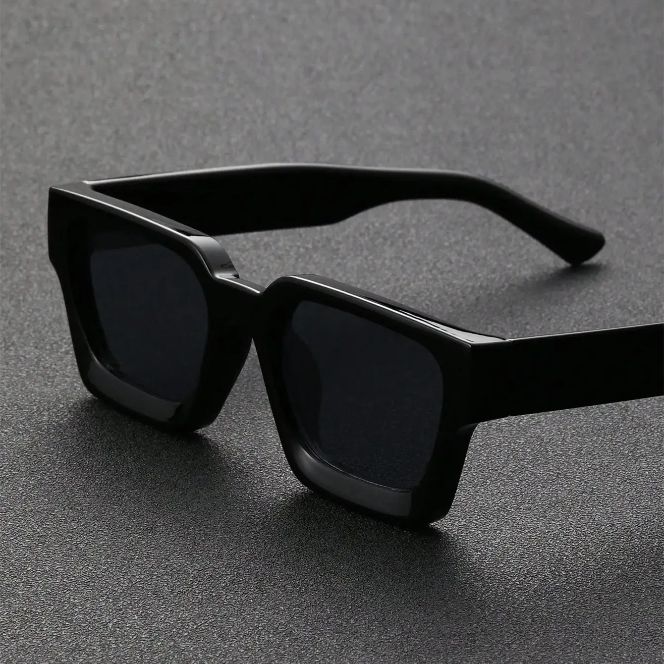 Retro Black Millionaire Shades Luxury Sunglasses 2025 For Men Designer Famous Brand Square Sun Glasses Man Women Sunglass - Image 5