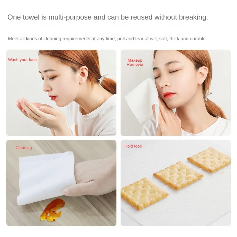 Disposable Face Towel Spa Beauty Salon Facial Cleansing Towel Towels Bathroom Accessories Wipes Microfiber Hand Towels Home - Image 6