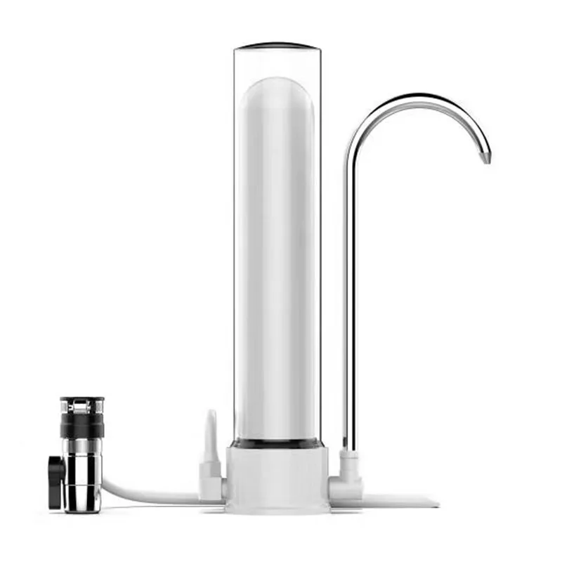 Water purifier household direct drinking tap filter tap water transparent water filter ceramic cartridge - Image 4