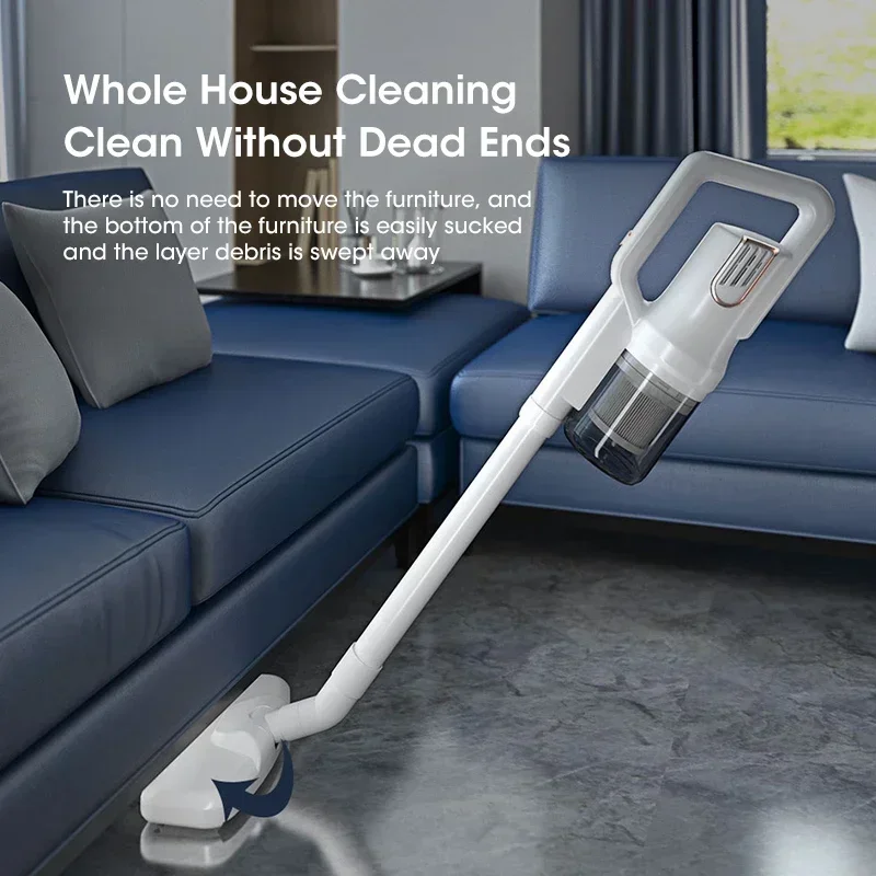 Handheld Wireless Vacuum Cleaner Multi-functions for Remove Dust Hair Mites Fines Suction Vacuum Cleaner for Household Floor - Image 5