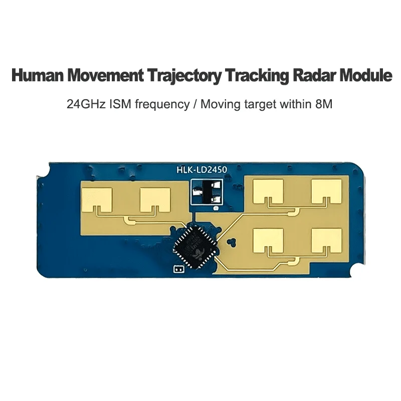 24G HLK-LD2450 MM Wave Human Body Motion Tracking Trajectory Radar Sensor Module LD2450 Sensing Distance 8M Smart Home - Image 3
