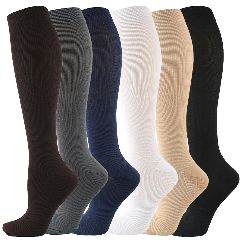 Varicose Veins Compression Socks Fit For Golf Rugby Running Hiking Sports For Anti Fatigue Driving Travel Flight Women Men Socks - Image 2