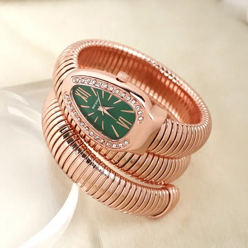 High-quality Luxury Women Quartz Watch Bracelet Stainless Steel Wristwatch Fashion Gold Ladies Watches Clock Relógio Feminino - Image 6