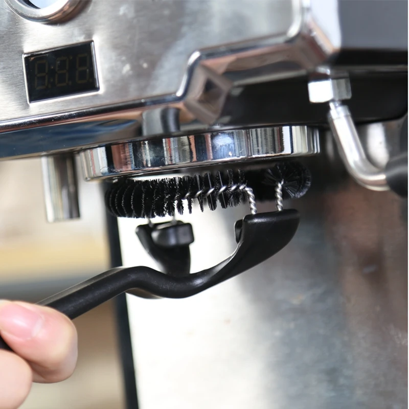 51/58mm Coffee Machine Brush Cleaner Removable Coffee Maker Espresso Group Head Semi-automatic Kitchen Cleaning Tool - Image 5