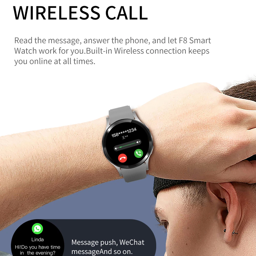 2025 New Bluetooth Call Smart Watches Pro 1.32” Inch 160*160 Custom Dials Sport Men And Woman Health Monitor Smartwatch For Man - Image 2